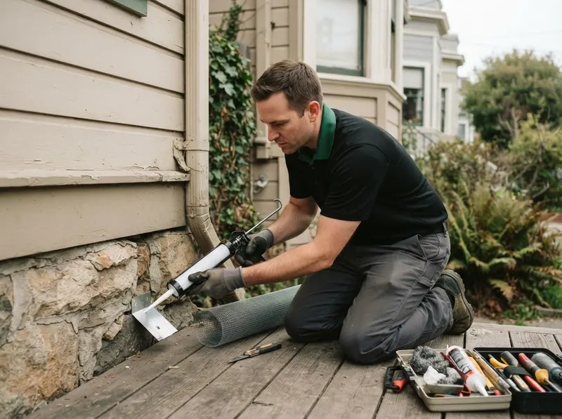 Residential Rodent Exclusion in San Francisco, CA